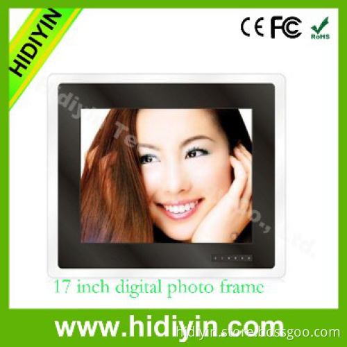 High quality video playback digital picture frame 17